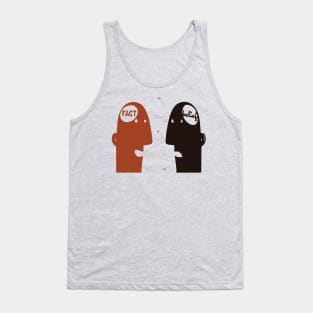 Cognitive Dissonance - Facts vs Beliefs Tank Top